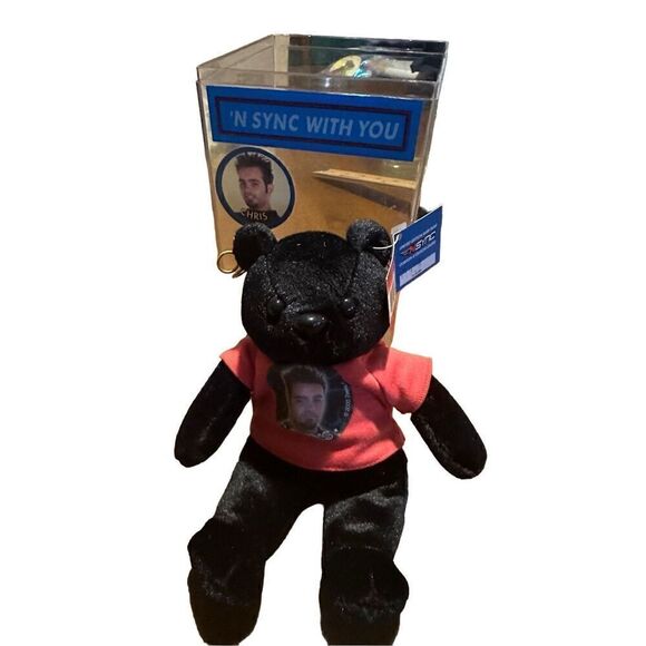 Vintage NSYNC Chris Limited Edition Rare Bear 'N SYNC WITH YOU Plush Boxed - Picture 6 of 10